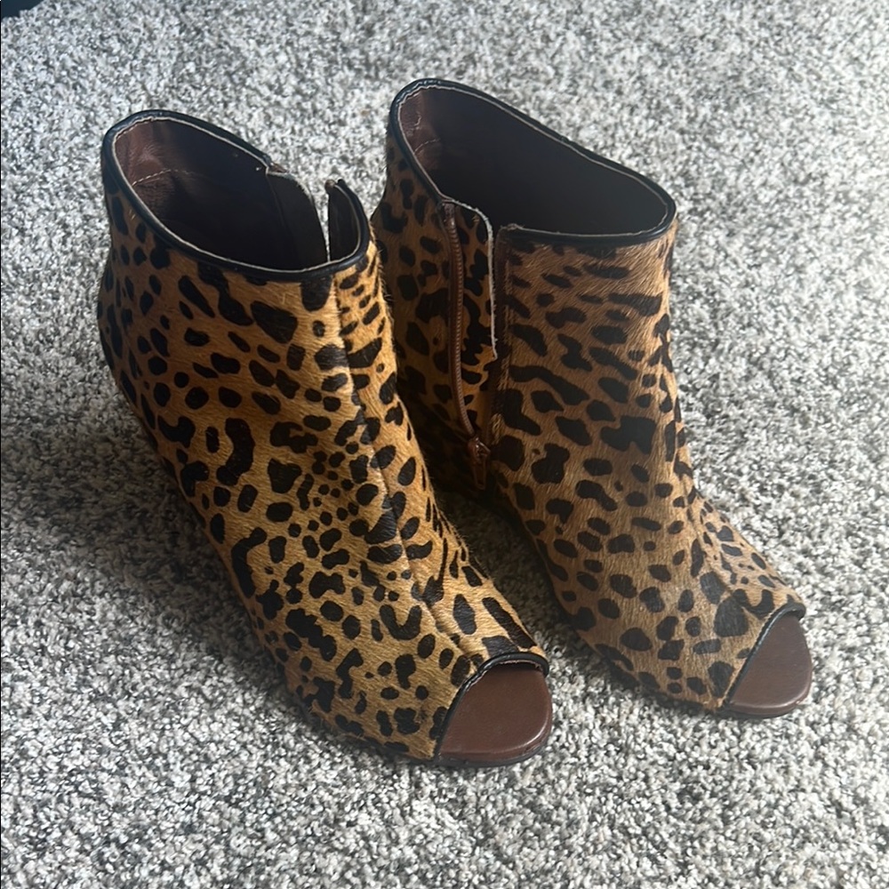 Naughty Monkey Brown and Black Wedge Shoes